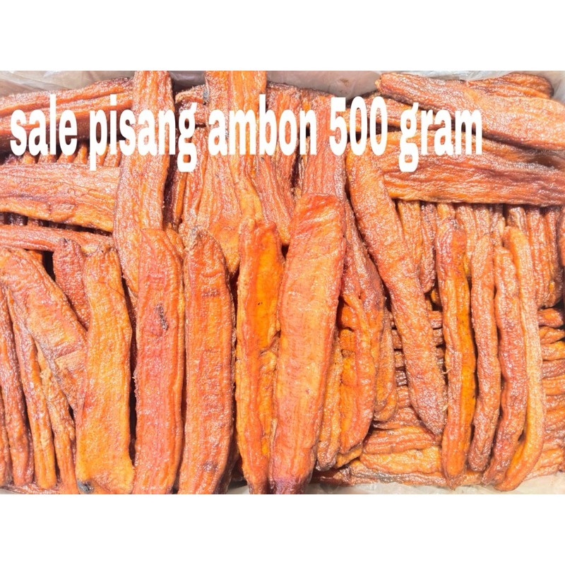 

sale pisang ambon 500 gram super premium
