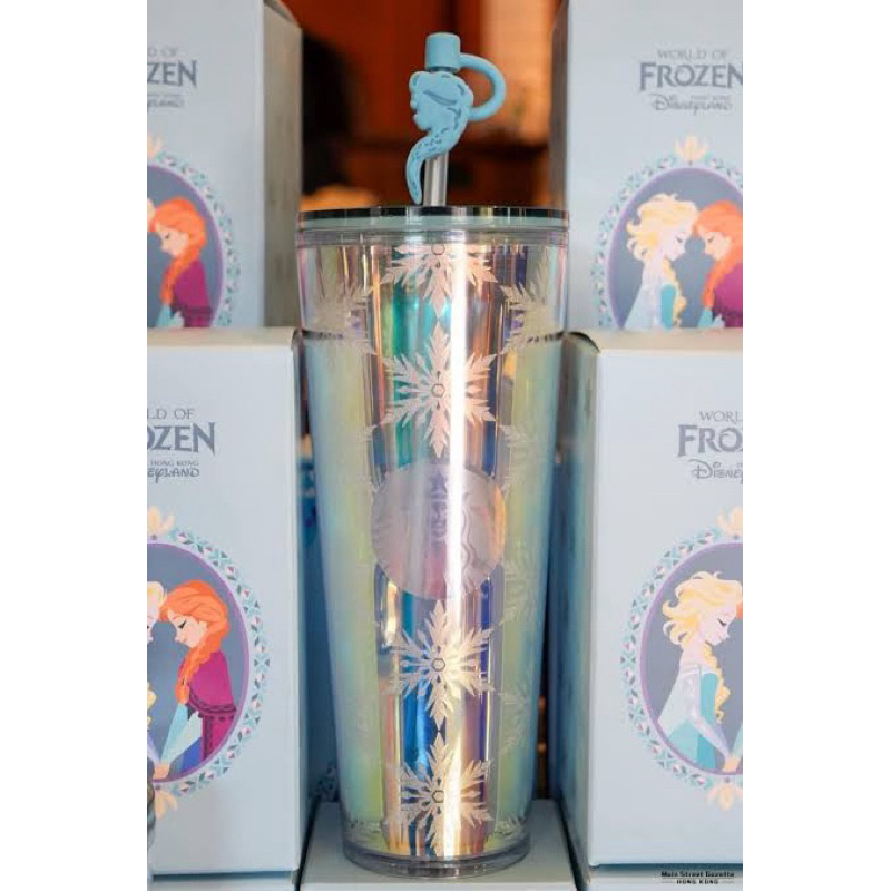 Starbucks Hongkong Disneyland Frozen Tumbler