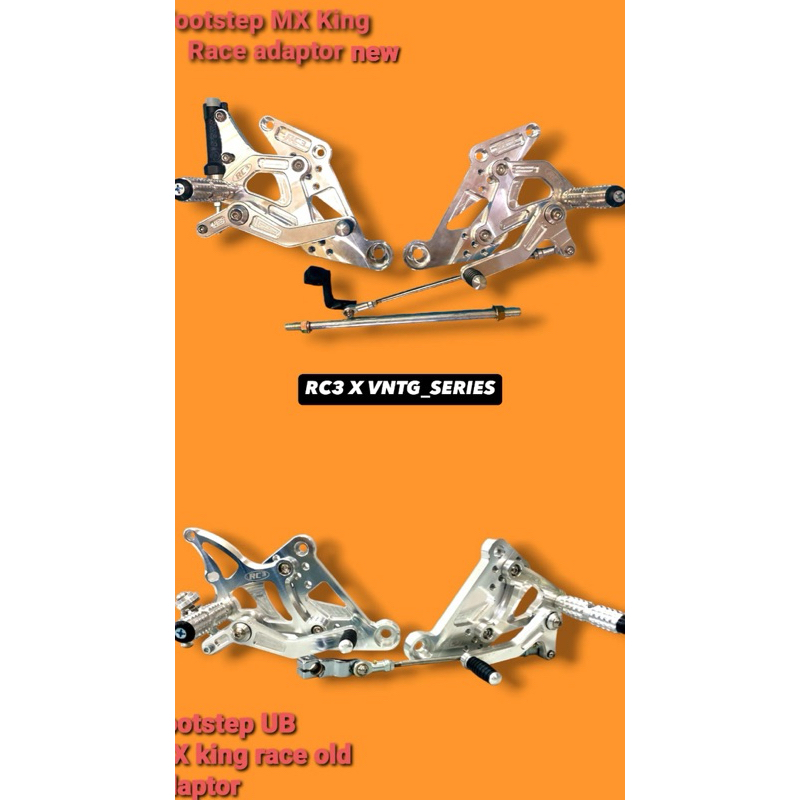 FOOTSTEP UNDERBONE YAMAHA MX KING RC3 STEP DEPAN / UNDERBONE MX KING RC3