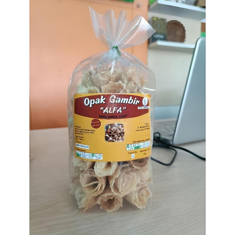 

Opak Gambir Alfa 200 Gram / Kue Oleh - Oleh Khas Blitar