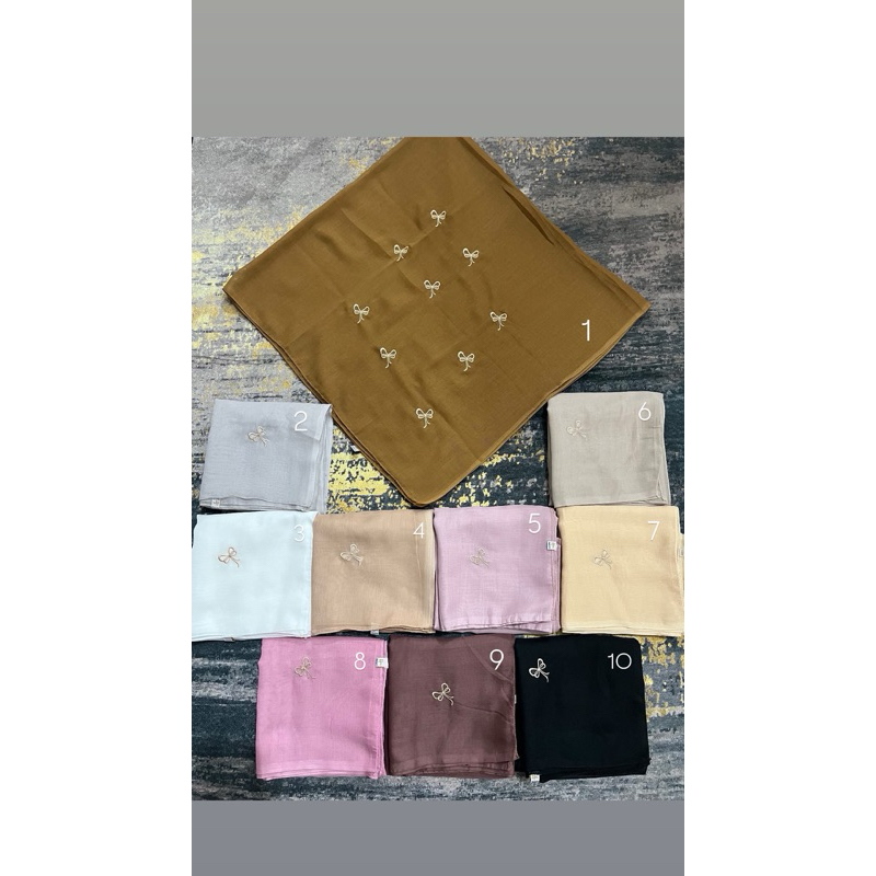 jilbab paris pita bordir segiempat