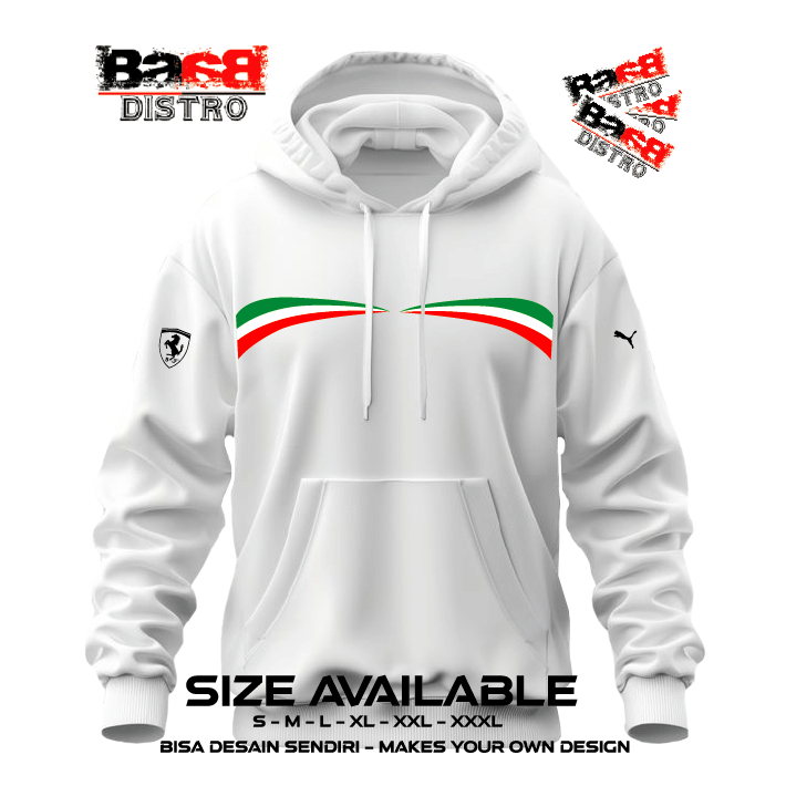 HOODIE SWEATER HOODIE JAKET PRIA FERRARI