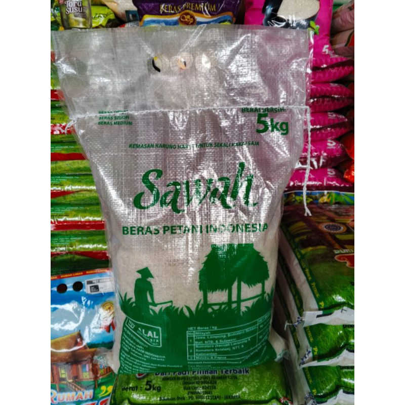 

Beras Sawah Beras Petani 5kg