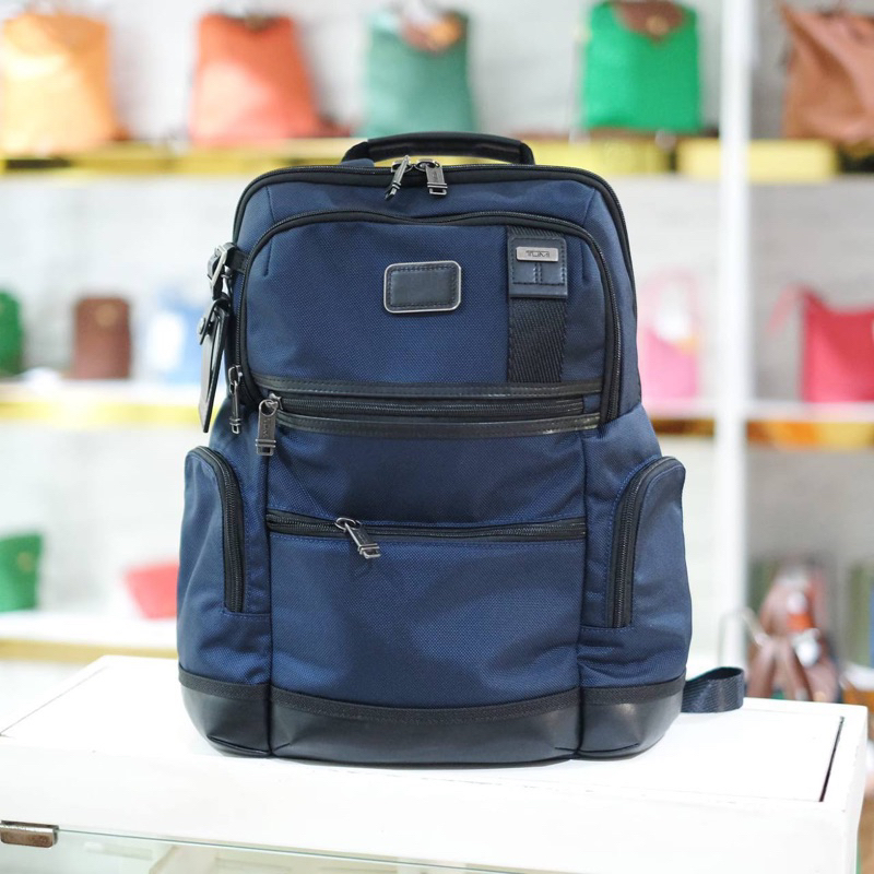 Tumi parrish backpack ransel  navy