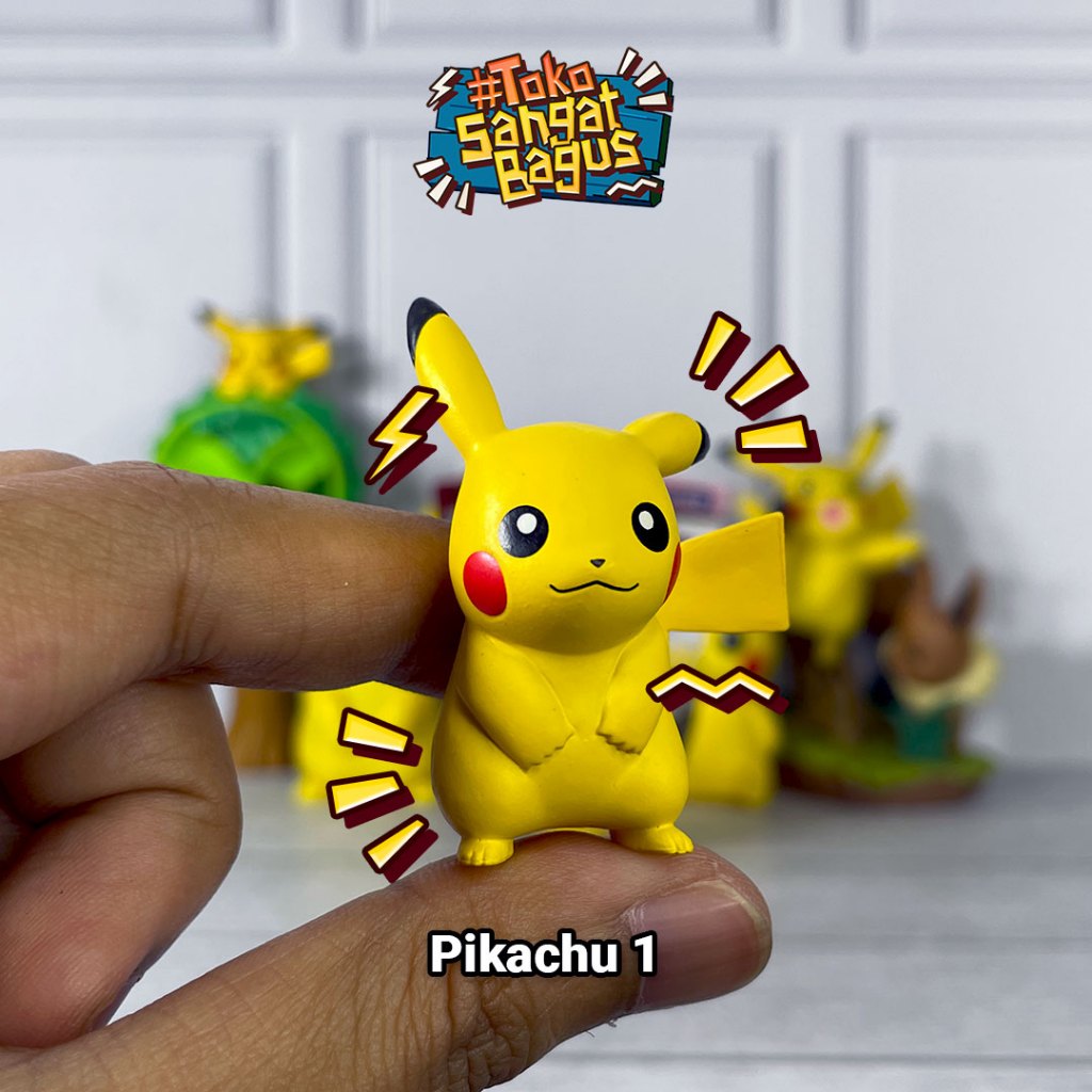Figure Pokemon Takara Tomy Moncolle Friends MS Mainan Original Asia Indonesia Limited Edition Pikach