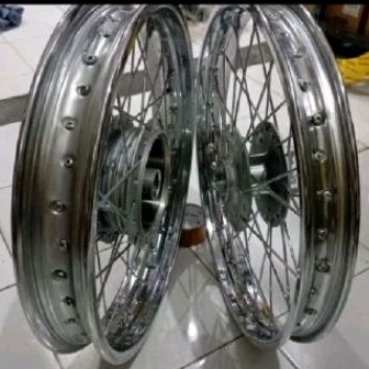 velg set assy scorpio 215 18 250 17 tromol scorpio stel velg jari tdr