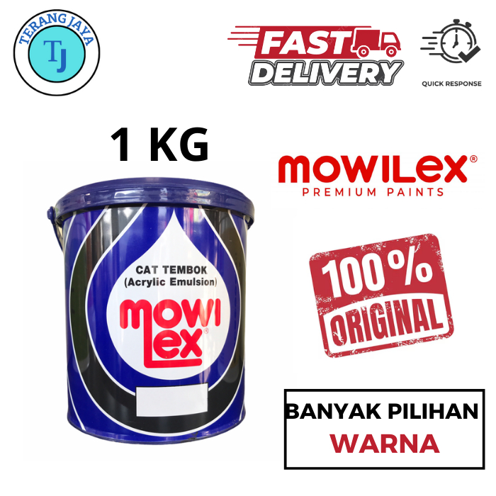 Cat Tembok Taman Mowilex Acrylic Emulsion 1l