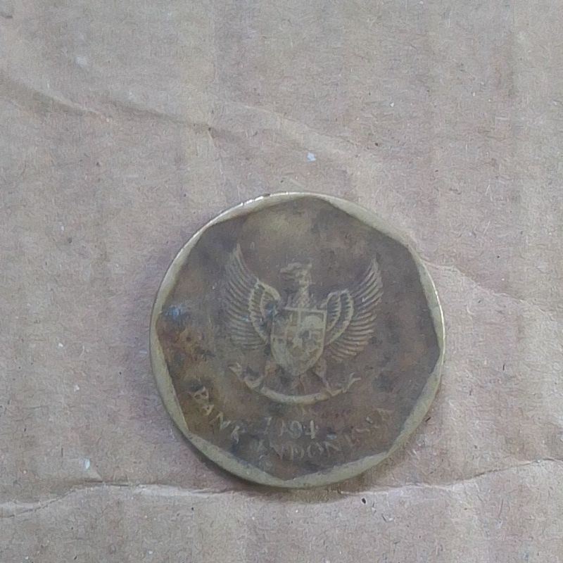 uang 100 garapan sapi.uang kuno asli 1394