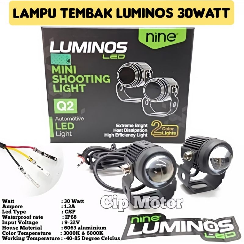Lampu Tembak  D2 LASER Honda ADV 150 MotoLed Moto led Vinyx Q2 Nine BULLAES
