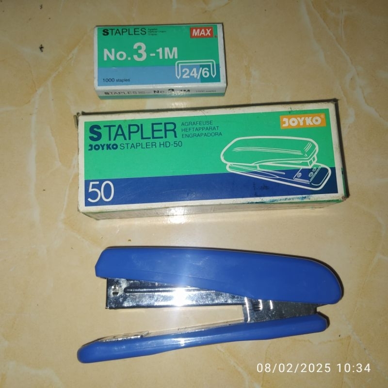 

Steples / Hekter Besar + Isi No.3-1M 24/6