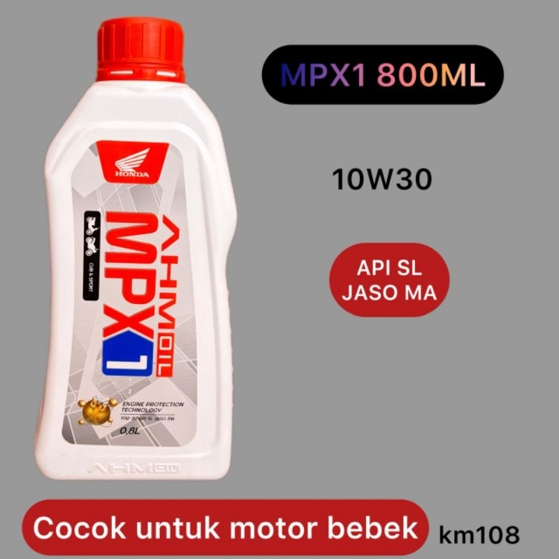 ORI OLI HONDA MPX1 0,8L OLI MOTOR HONDA BEBEK
