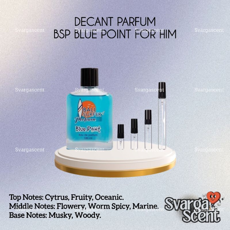 Decant Parfum Bsp Blue Point For Him