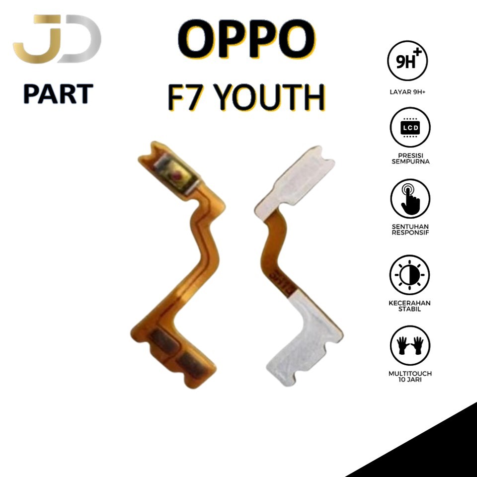 FLEXIBEL OPPO F7 YOUTH + ON OFF ORI