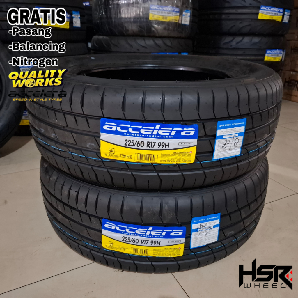 BAN MOBIL 225 60 R17 ACCELERA IOTA ST68 - BAN RING 17 UKURAN 225/60 R17