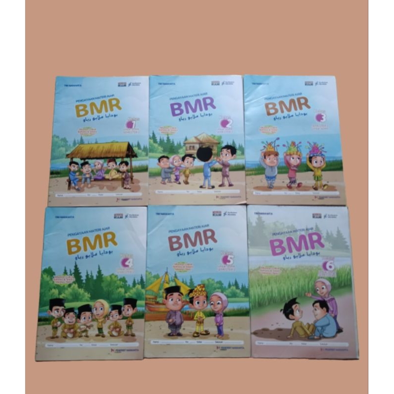BUKU LKS  BMR KELAS 1-6 SEMESTER 2 UNTUK SD/MI
