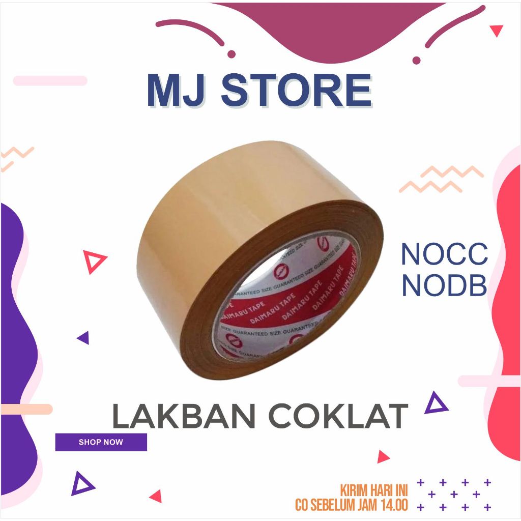 

LAKBAN COKLAT 45 mm x 65 Yard