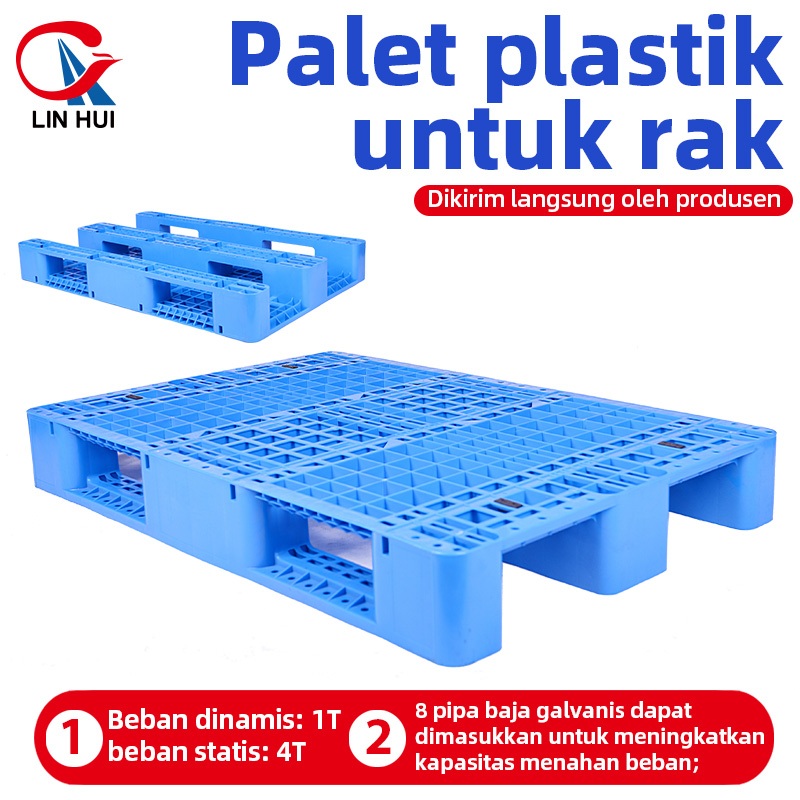 

palet plastik bekas berkualitas 120*80*15cm baru palet plastik berkualitas tinggi forklift menggunakan palet plastik