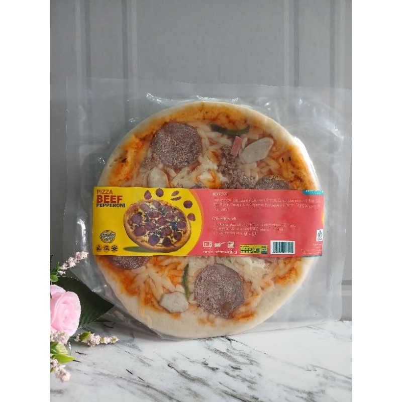 

PIZZA BEEF PEPERONI, PIZZA SMOKE BEEF