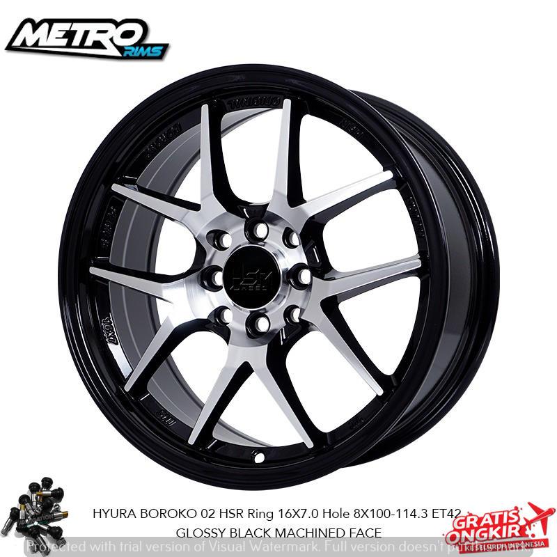 pelek racing sporty mobil confero, livina, evalia, binguo ring 16