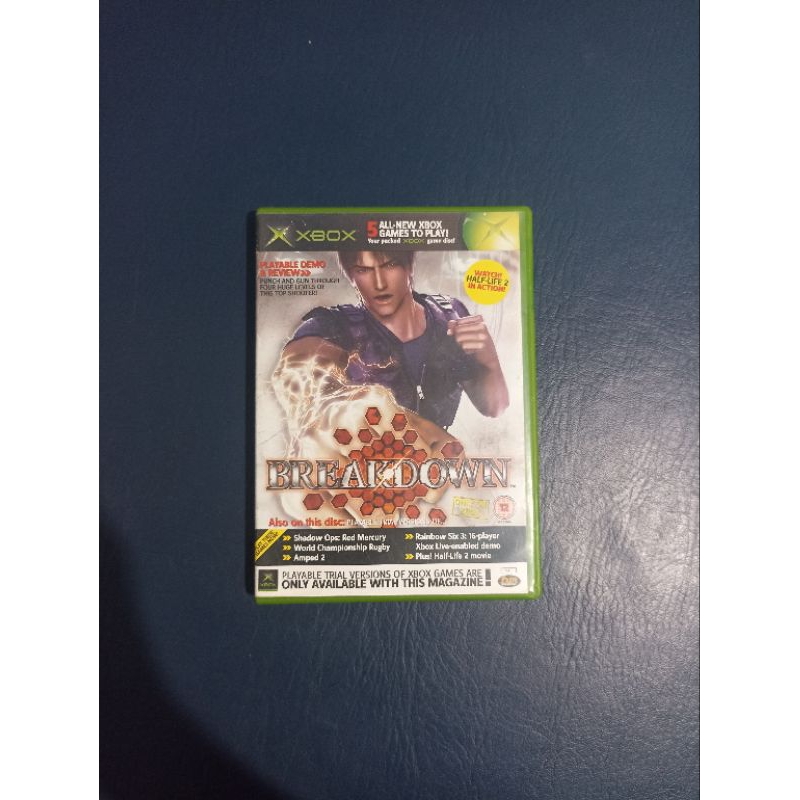 XBOX Live Classic Xbox Demo Game Disc Breakdown BD Kaset CD Game Games Original Ori