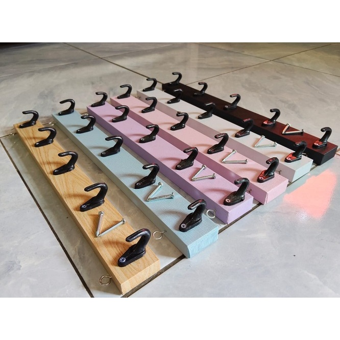 [READYYY] GANTUNGAN BAJU TEMPEL DINDING KAYU / GANTUNGAN BAJU KAYU KAPSTOK