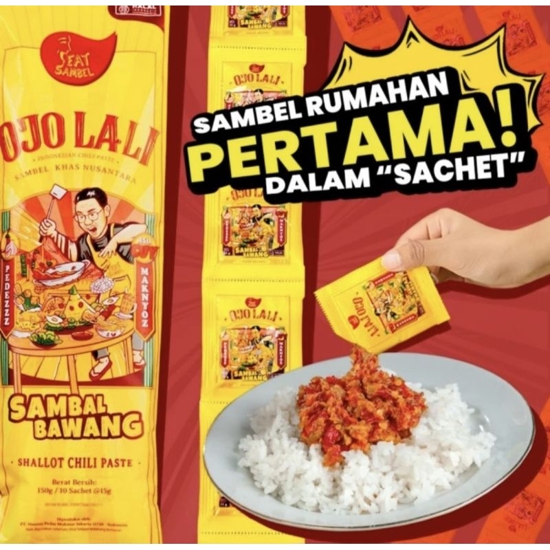 

Eat Sambel - Sambel Bawang Ojolali Sachet