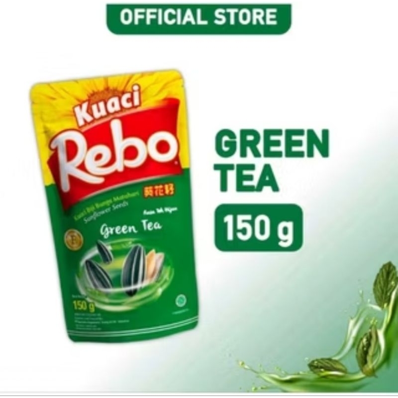 

Kuaci Rebo Green Tea 150g/Kuaci Bunga Matahari