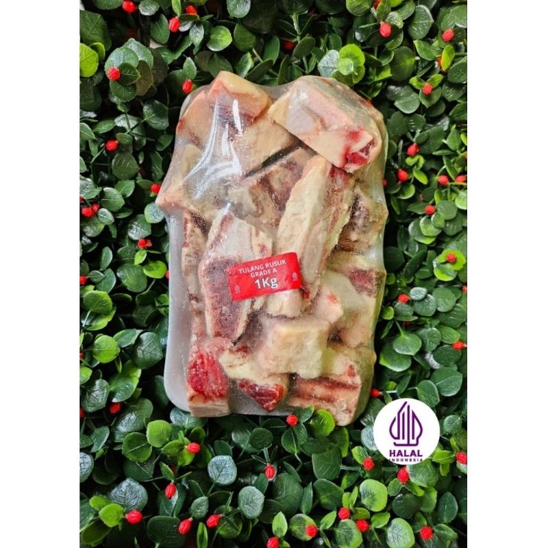IGA RUSUK SAPI/ TULANG RUSUK 1 KG TERMURAH