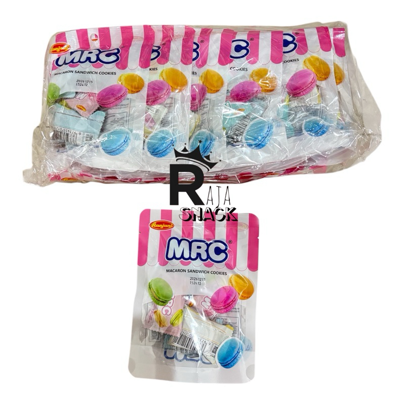 

RANJANI MRC MACARON MINI COOKIES POUCH PACK ISI 12