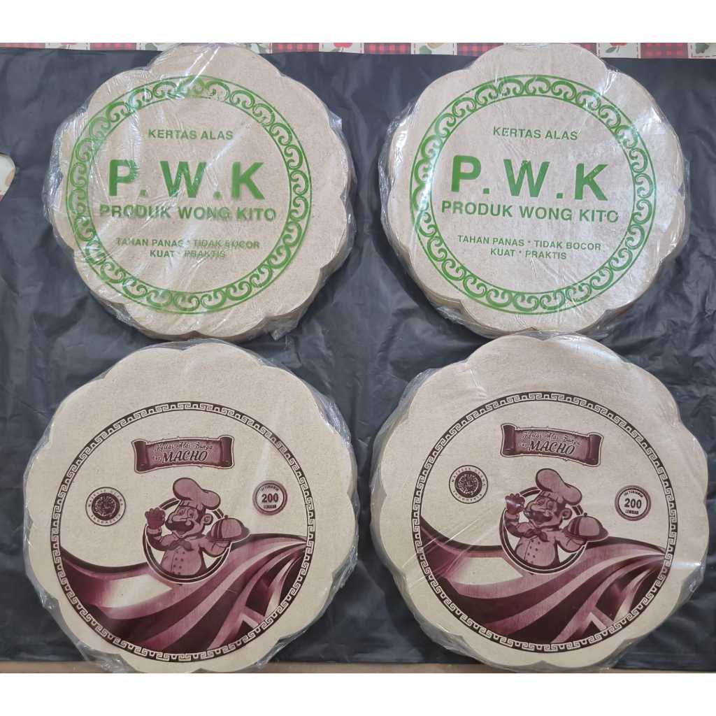 Kertas nasi Bunga | Kertas alas nasi bentuk bunga | 24cm | 25cm |