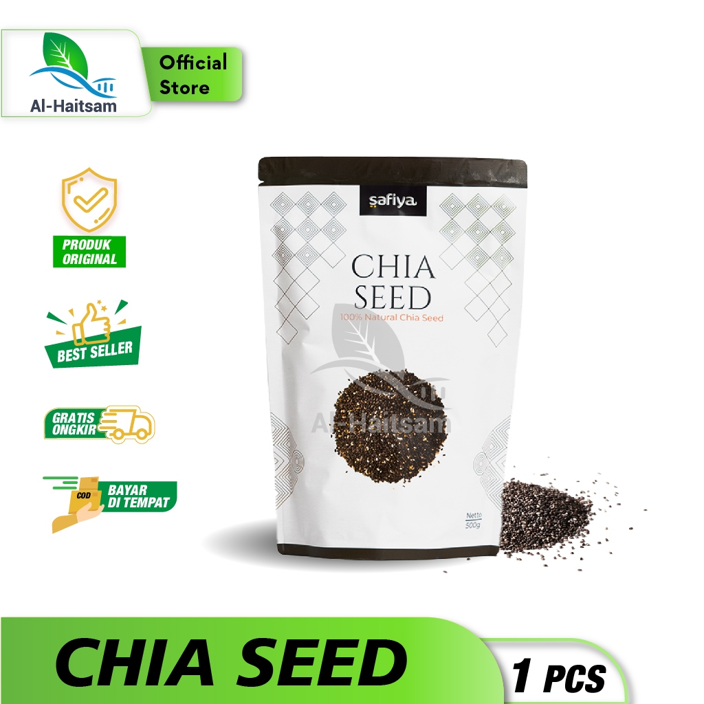 

Safiya Chia Seed 1 Kg - 500 gr - 250 gr / Biji Chia