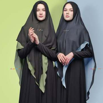 [SILMIKAFF] SiSeSa Khimar Basyirah Gamis Jilbab Hijab Syari Original