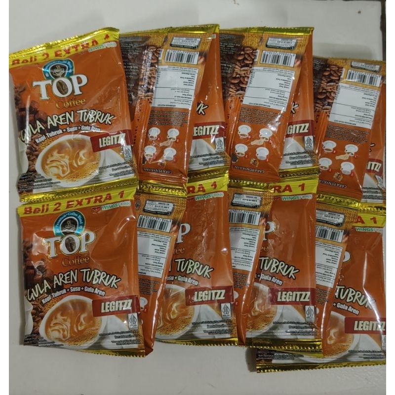 

(Promo) Top kopi gula aren Legitzz Renceng 15 saset