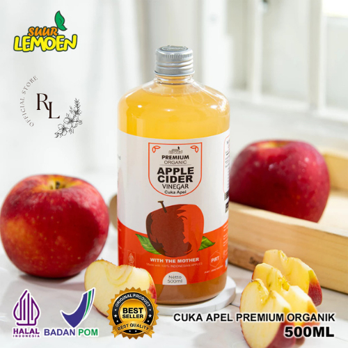 

Suur Lemoen - Apple Cider Vinegar 500 ml - Cuka Apel Premium Organic