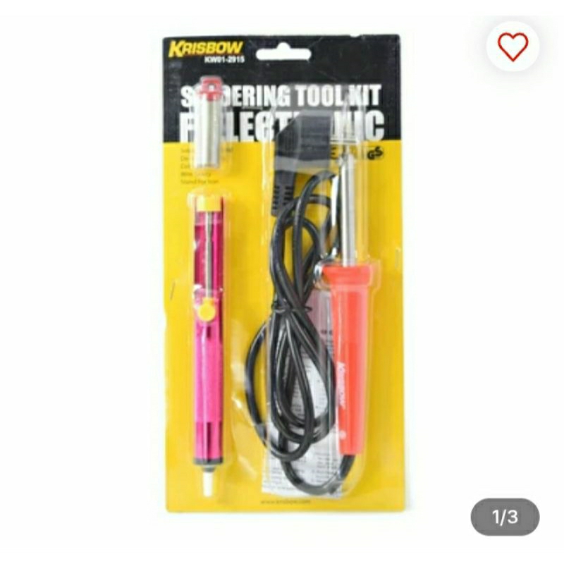 Krisbow Set Solder Listrik
