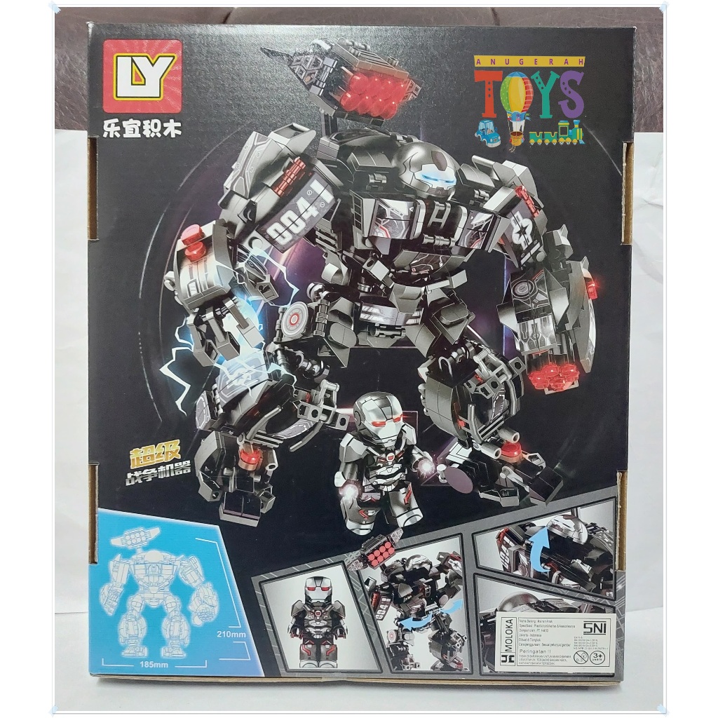 Mainan Brick Hulk Boster LY76013