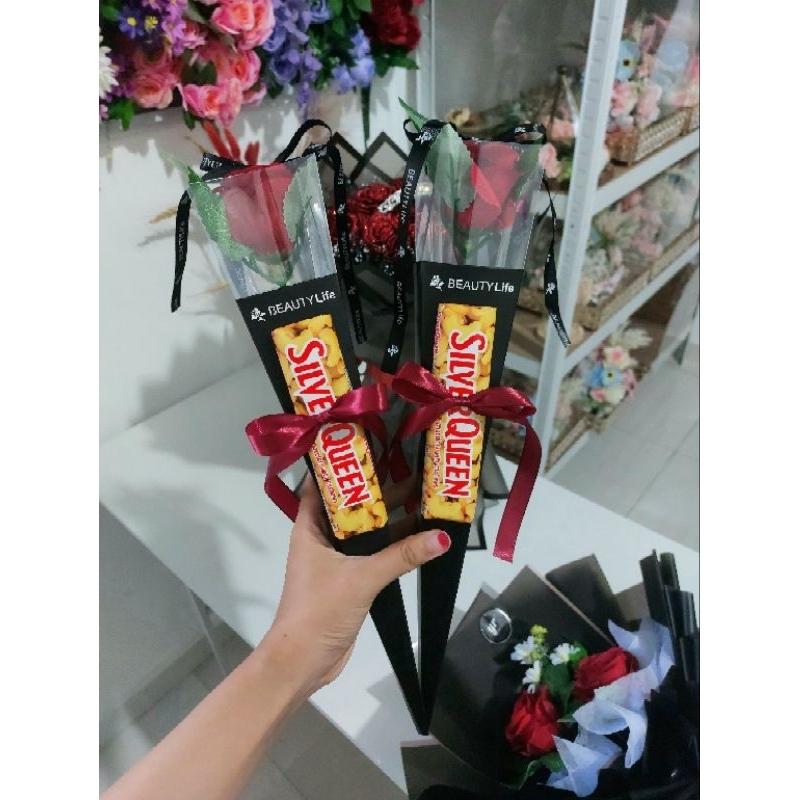 

Mawar Box Silverqueen - Valentine Day