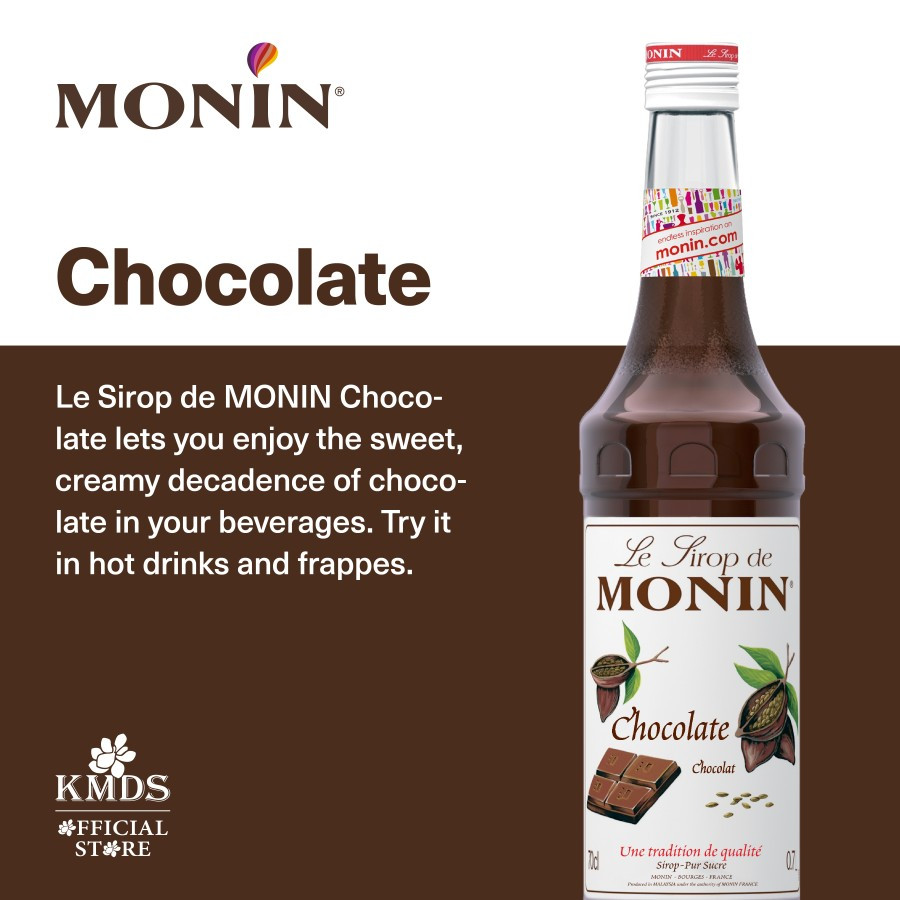 

MONIN CHOCOLATE SYRUP 70CL 700ML