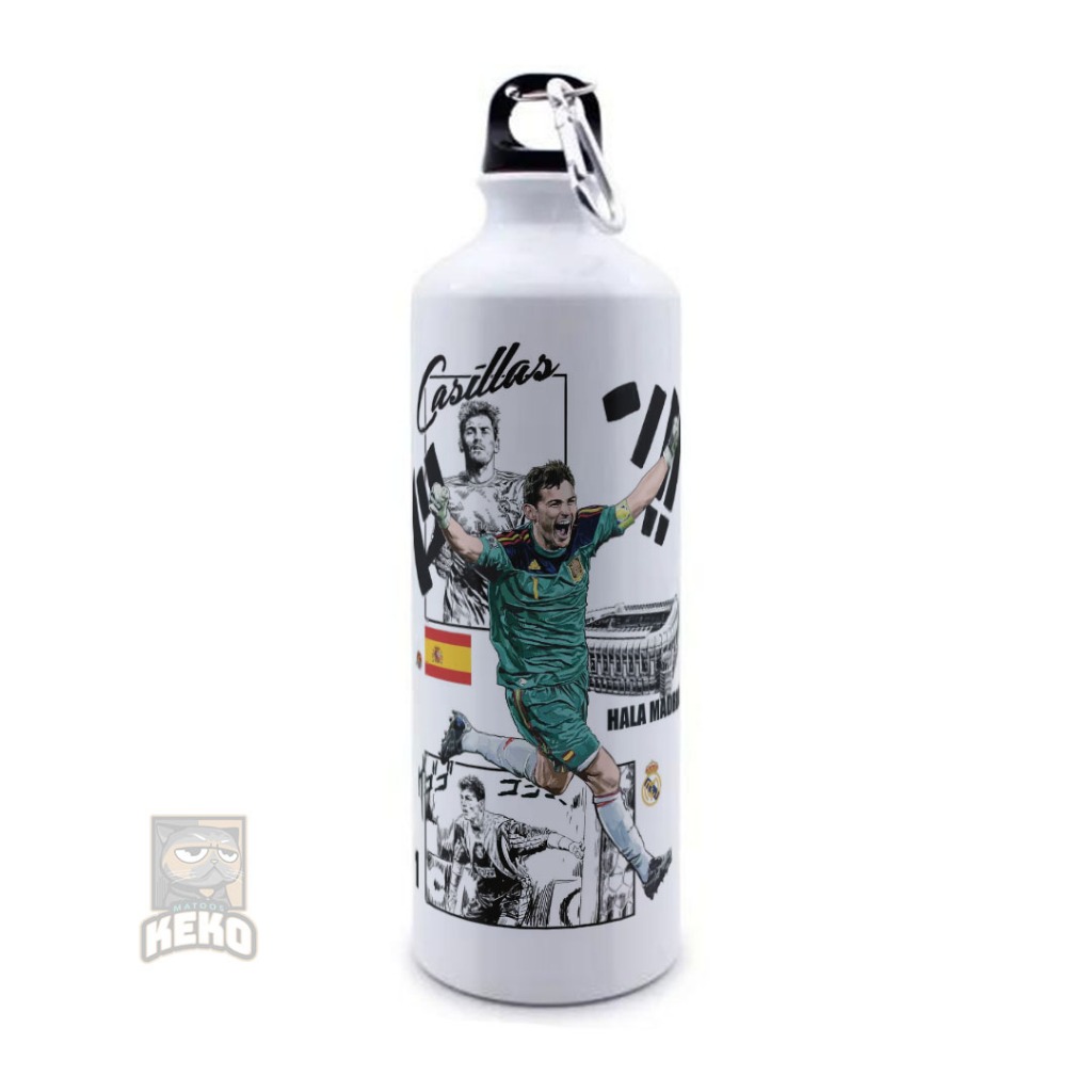 Botol Sport Casillas Madrid Football Player