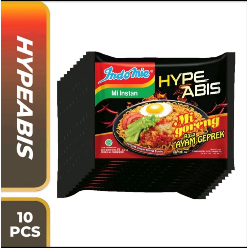 

10 PCS INDOMIE GORENG AYAM GEPREK