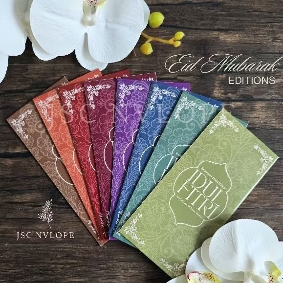 

READY STOCK isi 10 - NO CUSTOM. Amplop Angpao Custom Lebaran Eid Mubarak Idul Fitri. Money Envelope No Custom Jsc Nvlope