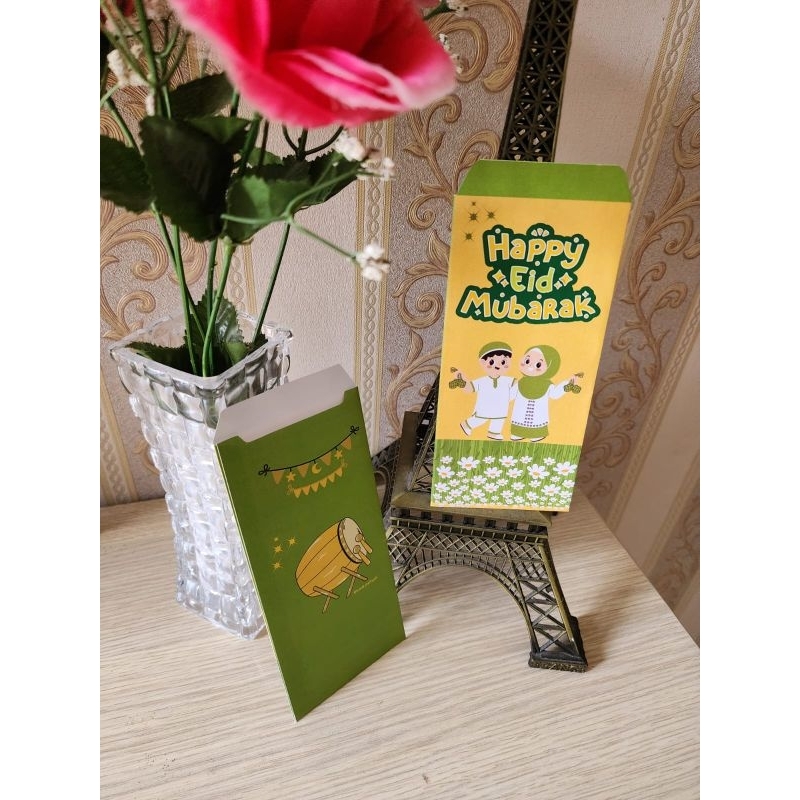 

Amplop Lebaran Idul Fitri Terbaru Unik dan Menarik isi 10pcs Ukuran Besar Uang Tanpa Dilipat