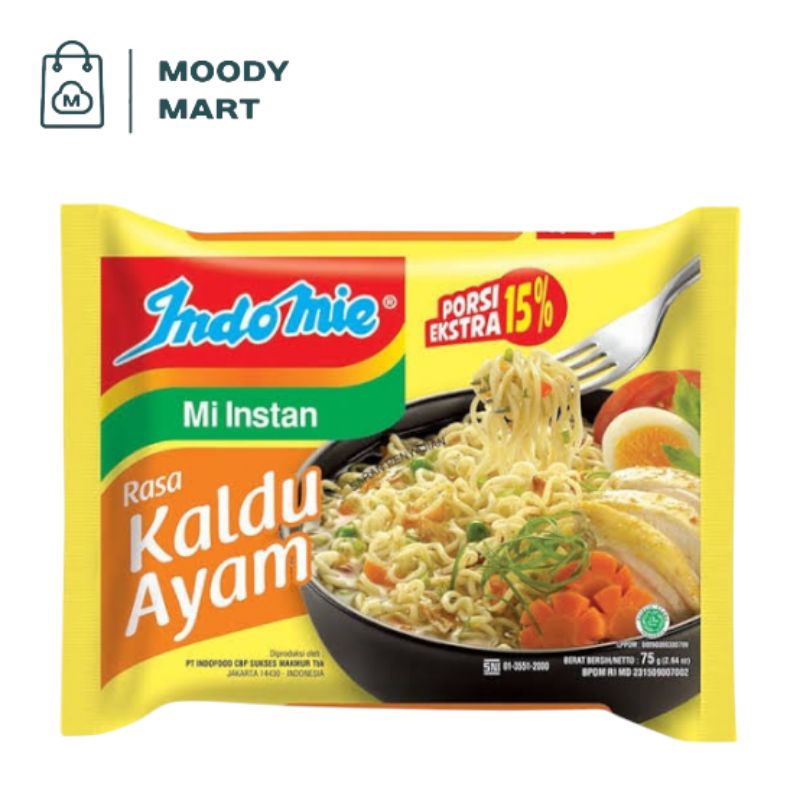 

Indomie Kuah Rasa Kaldu Ayam 1pcs