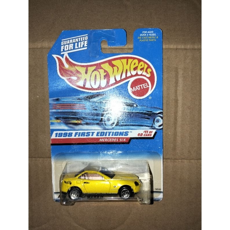 Hot Wheels Mercedes SLK edisi pertama 1998