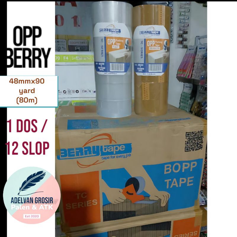 

1dos (12 slop) opp berry 48mmx90 yard (80m)
