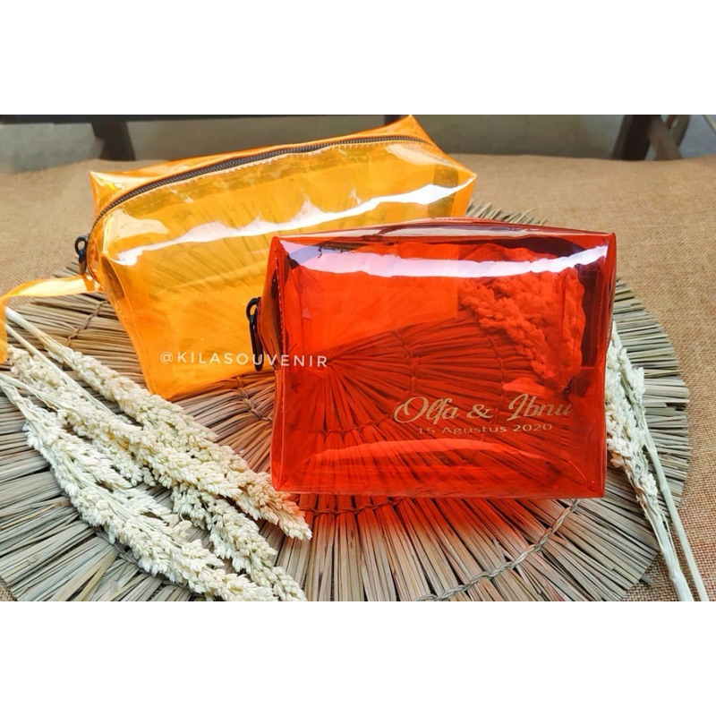 minimal 100pcs souvenir dompet kubus / pouch kotak / dompet kubus / dompet kotak / boxy mika