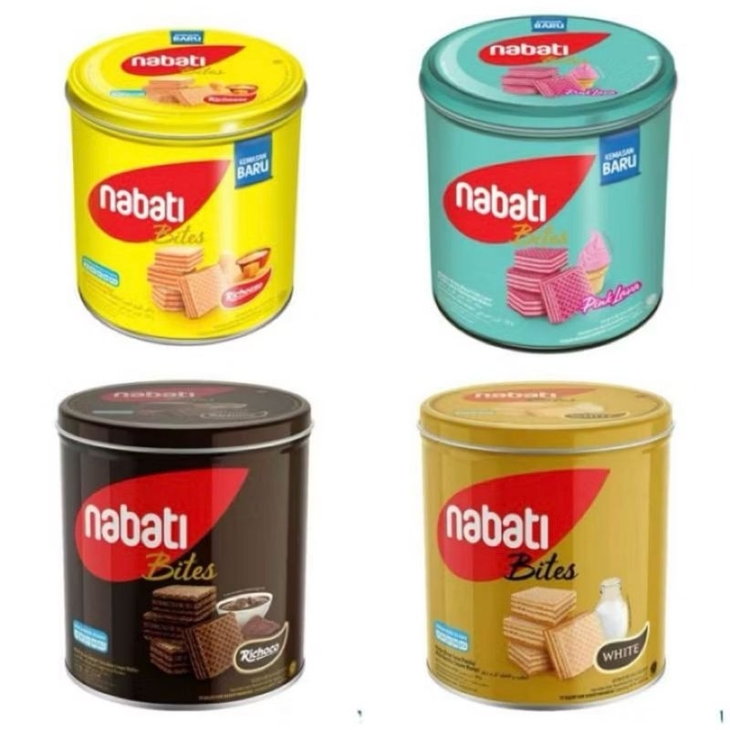 

Nabati Bites Richeese Wafer Keju/Pink Lava/Korean Goguma