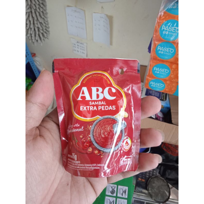 

ABC SAMBAL EXTRA PEDAS 65 GRAM