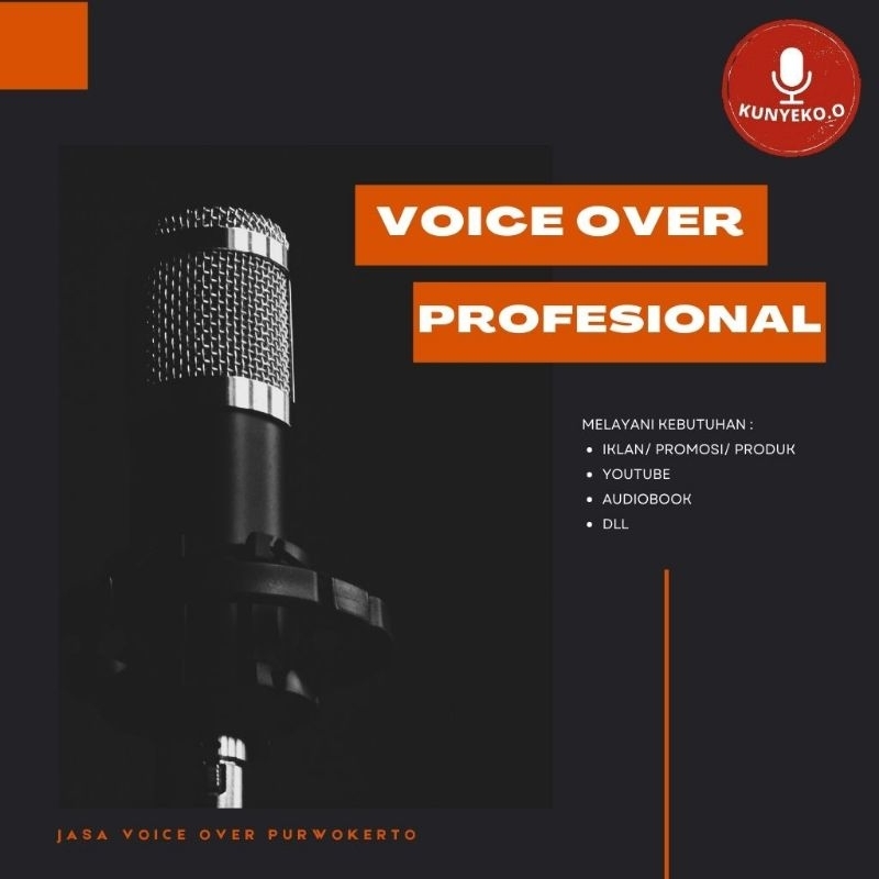 JASA VOICE OVER - PROFESIONAL