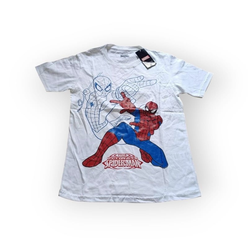 Kaos Anak Baju Atasan Anak Laki Laki Kaos Anak Nevada Marvel Kaos Anak Marvel 5-16 Tahun
